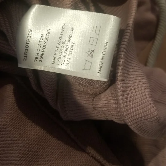 NWT Drawstring Hem Sweatshirt & Balloon Sweatpants Set (Dove Purple) -NAP - Picture 12 of 13